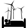 REM-Schlaf: Windturbinen-Lärm beeinträchtigt den Traumschlaf ﻿